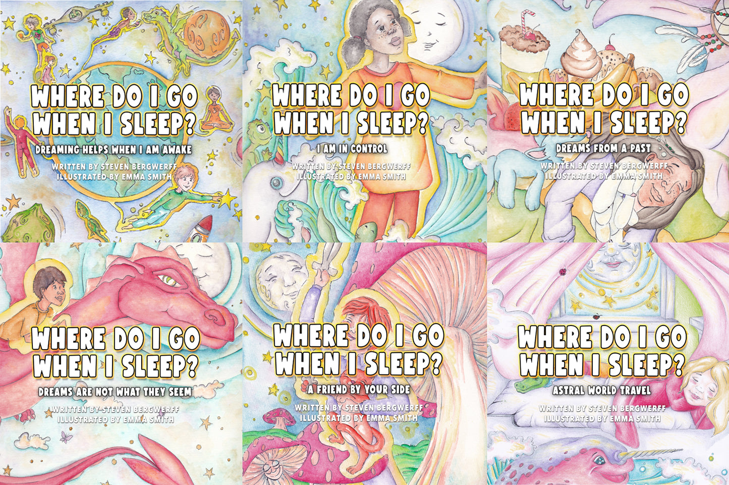 Where Do I Go When I Sleep? (Six Paperback Book Complete Series)